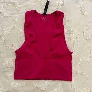 Urban Outfitters ripped crop tank